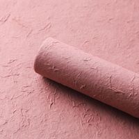Papier d'emballage pour bouquet de fleurs Dongba à texture haute densité, déchiré à la main, Evergreenwrap Valentine