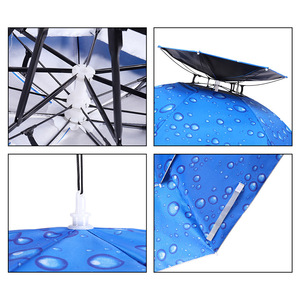 Parapluie de pêche personnalisé à double couche, grand format, coupe-vent, protection UV, parapluie d'extérieur - Product Image 3