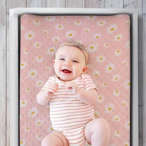 Vente chaude 2 pièces ensemble bébé berceau couverture de lit tricoté Tactile respirant berceau <span class=keywords><strong>matelas</strong></span> amovible changement extérieur transfrontalier - Product Image 4