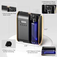 Diffuseur de parfum intelligent mural sans eau, rechargeable par USB, fonctionnant sur batterie, télécommande, contrôlé par application, 200 ml+, pour la maison