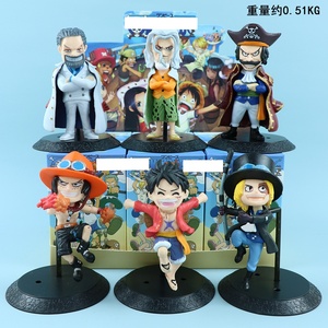 Coffret de figurines anime surprise Luffy Zoro <span class=keywords><strong>Nami</strong></span>, 12 figurines PVC style enfance Q pour collection et cadeau pour les fans d'anime - Product Image 6