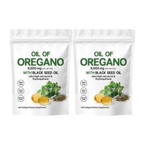 Suplemento de hierbas 180 cápsulas por bolsa Suplemento dietético de soporte de inmunidad de vitamina <span class=keywords><strong>E</strong></span> natural para adultos Gestión de energía - Product Image 1