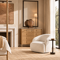 Lampe de table minimaliste à tige fine en laiton massif avec abat-jour en tissu beige pour entrée, console, chambre à coucher, table de chevet