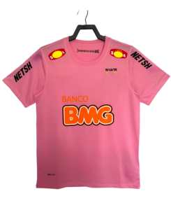 <span class=keywords><strong>Maillot</strong></span> de football rétro rose du centenaire <span class=keywords><strong>Santos</strong></span> FC 2012 pour homme, <span class=keywords><strong>maillot</strong></span> de football vintage respirant, uniforme de football personnalisé pour les fans, short - Product Image 1