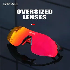 Nouvelle arrivée 2023 gros hommes Logo personnalisé course photochromique cyclisme lunettes de soleil sport fabricant lunettes lunettes