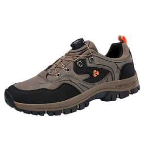 DFL0 Zapatos Deportivos de Alta Calidad en Color Verde Gris Marrón, Zapatos Deportivos de Trabajo de Cuero Vacuno - Product Image 1