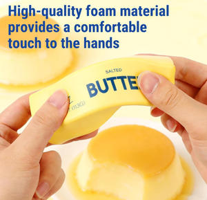 Barra de Mantequilla Realista de EVA de 12/23cm, de Subida Lenta, Suave y Esponjosa, con Forma de Mantequilla - Product Image 4