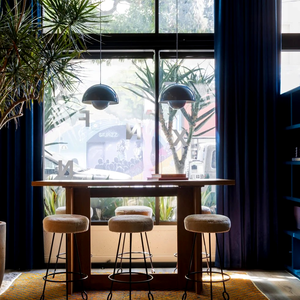 Petite lampe de plafond LED en forme de champignon, luminaire en métal à tête unique pour îlot de cuisine, <span class=keywords><strong>café</strong></span>, restaurant, bar - Product Image 4