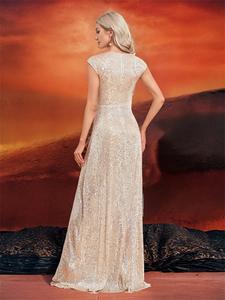 <span class=keywords><strong>Robe</strong></span> <span class=keywords><strong>de</strong></span> soirée chic à sequins longue jusqu'au sol, best-seller, robes élégantes <span class=keywords><strong>pour</strong></span> <span class=keywords><strong>la</strong></span> mère <span class=keywords><strong>de</strong></span> <span class=keywords><strong>la</strong></span> mariée <span class=keywords><strong>pour</strong></span> le mariage - Product Image 5