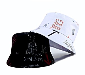 2020 otoño sombrero <span class=keywords><strong>calle</strong></span> personalidad graffiti cubo sombrero casual pareja <span class=keywords><strong>cuenca</strong></span> sombrero visera de sol hip hop - Product Image 1