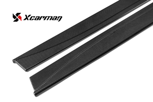 Extensión de faldones laterales de fibra de carbono preimpregnada para BMW M3 F80 M4 F82 F83, estilo MP, panel de balancín - Product Image 3