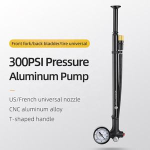 <span class=keywords><strong>ThinkRider</strong></span>-bomba de aire portátil de alta presión para bicicleta de montaña, PSI, con indicador para horquilla y suspensión trasera, amortiguador - Product Image 3