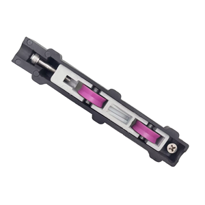 Poulies de portes et fenêtres, prix d'usine, roulettes coulissantes, boîtier en nylon violet, roue de poulie en nylon, adaptées au marché brésilien, roulement 625 - Product Image 2