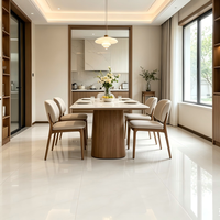 Carreaux de porcelaine blanche modernes antidérapants et antibactériens, certifiés CE, finition brillante effet marbre, pour salle de bain, 600x1200mm