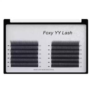 Venta al por mayor <span class=keywords><strong>Foxy</strong></span> YY extensiones de pestañas YY y dividir ojos izquierdo y derecho - Product Image 2