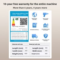 Klimatizasi Ruangan Vertikal Tipe Kabinet 2000W WiFi Frekuensi Variabel 2-3 PK [Resmi] Baru