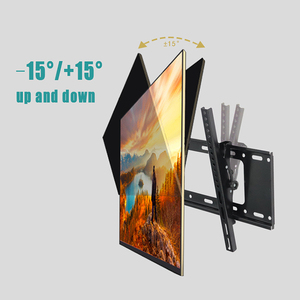 <span class=keywords><strong>Support</strong></span> <span class=keywords><strong>mural</strong></span> pour écran LCD <span class=keywords><strong>TV</strong></span> robuste pour écran de 32 à 75 pouces, capacité de 60 kg, angle de carrelage ±15 °   VESA 600*400mm Max, réglable en hauteur - Product Image 5