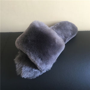 ผลิตภัณฑ์ดูแลรถยนต์ รองเท้าแตะหนังแกะแท้สำหรับผู้หญิง - Product Image 2