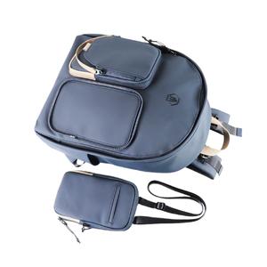 Mochila Estilo Coreano de Color Sólido, Gran Capacidad, para Estudiantes de Secundaria, para Parejas, Bolsas Personalizadas de PU - Product Image 1