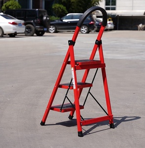 2-6 bước hộ gia đình gấp thang thép gấp ghế thang cho công cụ ngoài trời Sử dụng kết hợp cấu trúc công nghiệp - Product Image 6