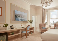 Meubles d'hôtel en bois, ensemble de chambre à coucher cinq étoiles, mobilier d'hôtel moderne Marriott, en bois