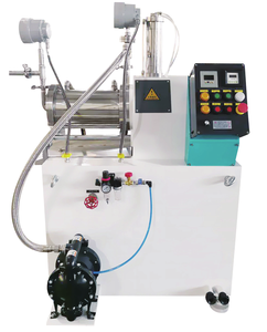 เครื่องบดลูกปัดแนวนอนแบบปิดเครื่องบด220V สำหรับโรงงานผลิตผง - Product Image 3