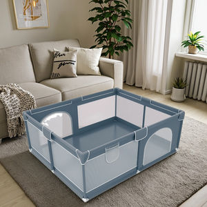 Corralito Plegable de Material Oxford para Bebés y Niños Pequeños con Gancho de Seguridad para Tienda de Campaña, para Uso en Interiores/Exteriores - Diseño Contemporáneo - Product Image 4