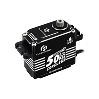 Servo Digital de Alto Torque de 50 KG, CLS3850MED, 0.11 Segundos, IP67, Impermeable, Engranaje de Acero, Motor sin Núcleo Programable para Camiones RC, Coches, Robots
