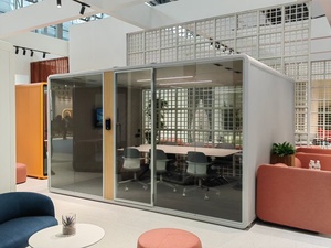 HIGHKA Nuova Cabina Ufficio Ecologica Taglia L con Spazio Privato e Silenzioso, Pod Insonorizzato per Riunioni per Spazi di Lavoro Moderni - Product Image 5