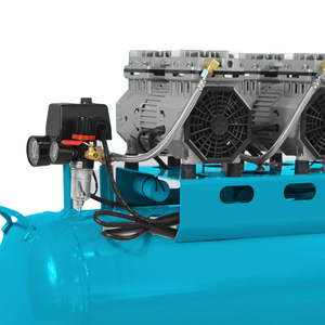 Compresseur d'air sans huile 220V avec prise <span class=keywords><strong>EU</strong></span>, 70L, 980W*3, 220V, <span class=keywords><strong>promotion</strong></span> usine - Product Image 5