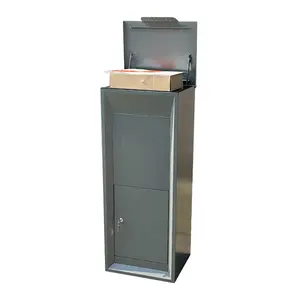 Outdoor Large Customized Large Modern Metal Package Mailbox Delivery Box Keter Parcel Drop Box
