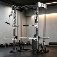 Cage de musculation multifonctionnelle avec machine à câbles de musculation fonctionnelle pour salle de sport commerciale, équipement d'entraînement de force pour le corps entier