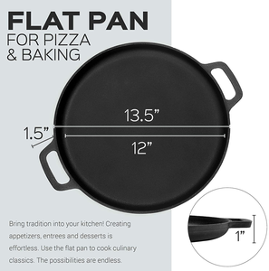 BBQ Charcoal Grill Pan with Handles <b>Silicon</b> Non-stick Pizza & <b>Baking</b> <b>Tray</b> for Outdoor Use - Product Image 2