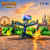 Manège de parc d'attractions grand format Energy Storm 40 places en fibre de verre pour adultes et carnavals