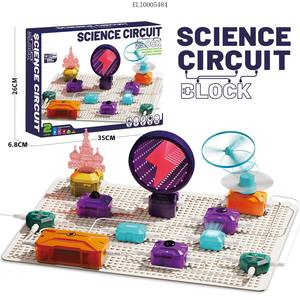 Bloques de Circuitos Científicos Musicales con Luces, Juguete Educativo STEM para Niños, Kit de Bloques de Circuitos Científicos para Armar, Juguete Educativo - Product Image 5