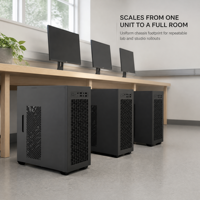 Serveur Tour Personnalisé Zhaoxin KX-7000 3.6GHz 16G RAM 480G SSD pour Conception Graphique 3D, Animation Visuelle et Rendu