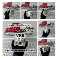 Piston forgé pour moteur VR6 R32 Piston de course haute performance en alliage 2618