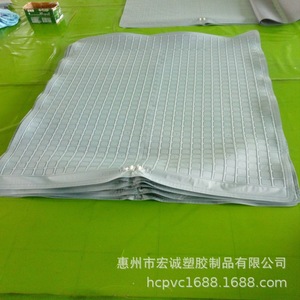 Pvc Flocked Water Mattress Rectangular Grey 1800g Ice <b>Pad</b> For Heatstroke Prevention <b>Cooling</b> - Product Image 3