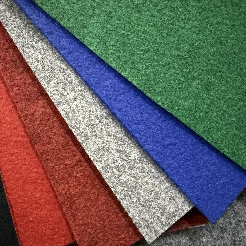 Colorful Exhibition Plain Non Woven Felt