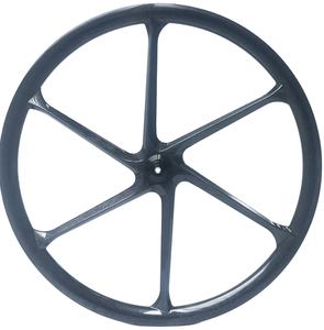 Roues en carbone à 6 branches de haute qualité personnalisées, congelées, édition limitée, peinture personnalisée, 28 mm, pour vélo de route - Product Image 1