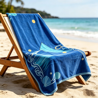 Serviette de plage turque en microfibre antibactérienne, absorbante, séchage rapide, sans sable, écologique, avec logo imprimé numérique personnalisé pour l'été