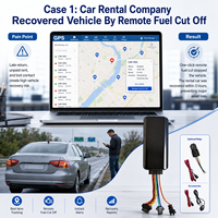 Traceur GPS 4G LTE+2G avec coupure de carburant et d'alimentation à distance, surveillance vocale, localisateur de véhicule en temps réel pour tableau de bord, voiture, camion, flotte