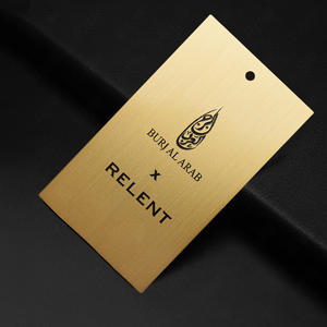 Vàng sang trọng kim loại thẻ với <span class=keywords><strong>BURJ</strong></span> <span class=keywords><strong>AL</strong></span> <span class=keywords><strong>ARAB</strong></span> x relent thiết kế logo kim loại thẻ - Product Image 1