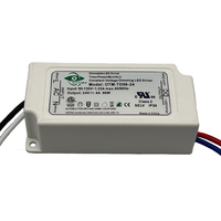 Minitransformador eléctrico, fuente de alimentación con controlador led, 110v, CA, CC, 60W, 96W, 12v, certificación UL, ETL