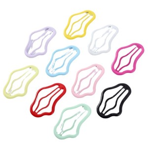 Colorful Cloud Shaped Hollow Bb Hair <b>Clip</b> 6.5cm Plastic Resin Gripper For Women Daily Use - Product Image 5