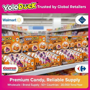 Caramelle Halal Yoloduck per Halloween, Caramelle Gommose Acide Halal, Deliziose Caramelle Liofilizzate - Product Image 4
