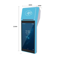 Terminal de point de vente portable, appareil Android 11, paiement électronique tout-en-un, écran tactile ECR, caisse enregistreuse avec imprimante