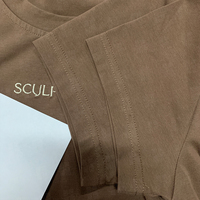 T-shirt de sport à manches courtes double face uni pour femme, idéal pour la course et le fitness en salle de sport