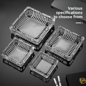 Cenicero de Cristal Creativo para el Hogar y Salas de Estar, Evita la Dispersión de Ceniza; Elegante, Discreto, Lujoso, de Alta Gama, con un Toque Premium - Product Image 3