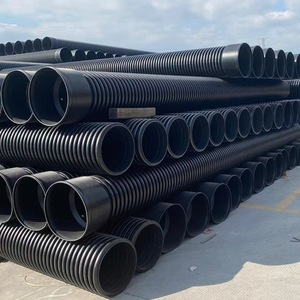 Tubi di Drenaggio <span class=keywords><strong>in</strong></span> HDPE a Doppia Parete Corrugata da 12, 16, 18, 23, 30 Pollici, Tubi <span class=keywords><strong>in</strong></span> Plastica HDPE - Product Image 4